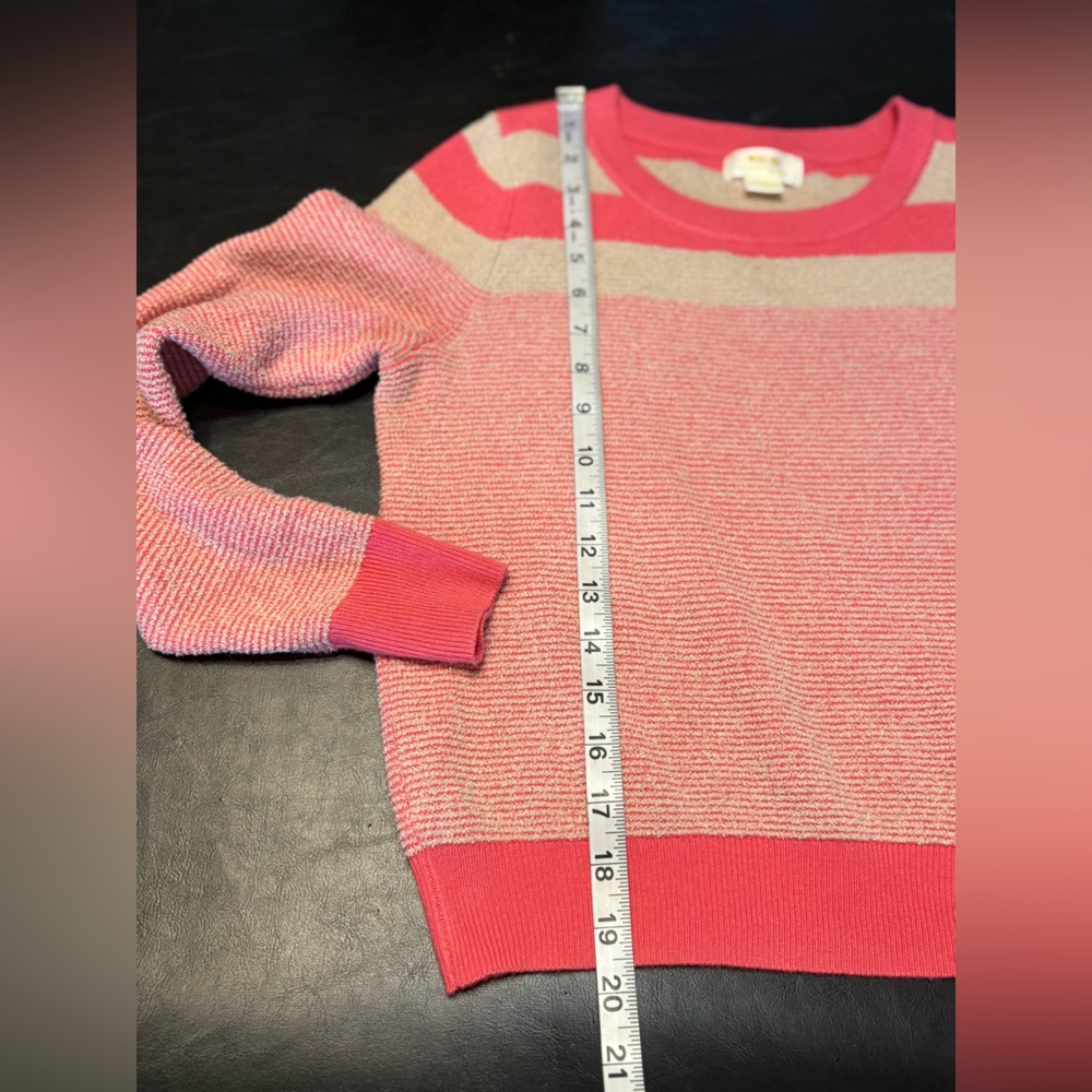 Maeve Anthropologie Paulina Stripped Sweater size X-Small - Picture 10 of 11